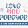 Font - Love You Forever