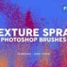 Texture Spray Photoshop Brushes