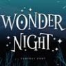 Font - Wonder Night