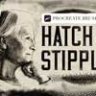 Hatch & Stipple Procreate Brushes
