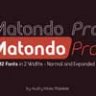 Font - Matondo Pro