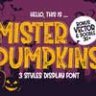 Font - Mister Pumpkins