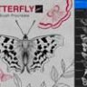 Butterfly Procreate Stamps Brush