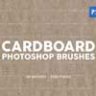 30 Cardboard Photoshop Brushes