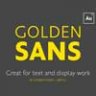 Font - Golden Sans
