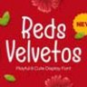 Font - Reds Velvetos