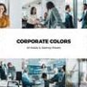 20 Corporate Colors Lightroom Presets & LUTs