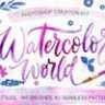 Watercolor World - Photoshop Styles & Brushes