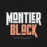 Font - Montier Black