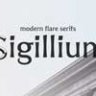 Font - Sigillium