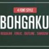 Font - Bohgaku