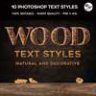 Wood Photoshop Styles