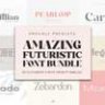 Amazing Futuristic Font Bundle