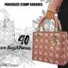 Fashion bags & purses stamps Procreate