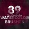 89 Watercolour Photoshop Brushes