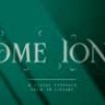 Font - Rome Ionic