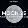 25 Moon Brushes For Photoshop