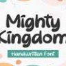 Font - Mighty Kingdom
