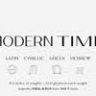 Font - TA Modern Times