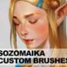 Sozomaika custom brushes | Photoshop