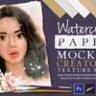 Watercolor Paper Mockup/Texture Pack