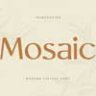 Font - Mosaic