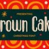 Font - Brown Cake