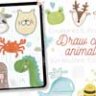 Cute animals Procreate stamps creator