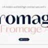 Font - Fromage