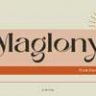 Font - Maglony