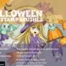 Halloween Procreate Stamps Brushes