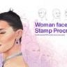 Woman Face Stamps Procreate