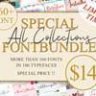 Special All Collections Font Bundle