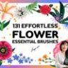 131 Effortless Flower Brushes for Procreate