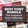 The Gorgeous Font Collection