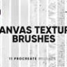 Canvas Texture Brushes Procreate