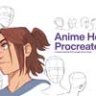 Anime Head Procreate