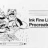 Ink Fine Liner Brushes Procreate