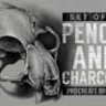 Pencil & Charcoal Procreate brushes