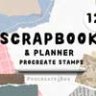 Procreate Scrapbook Brushes for Planner
