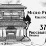 37 Procreate Micron Pen Brushes