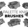 Palette Knife Brushes Photoshop