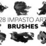 Impasto Art Brushes Photoshop