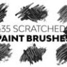 Scratched Paint Brushes Photoshop