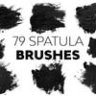 Spatula Brushes Photoshop