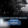15 Snow and Fog Photoshop Brushes