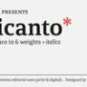 Font - Calicanto