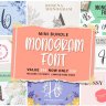 Monogram Font Mini Bundle